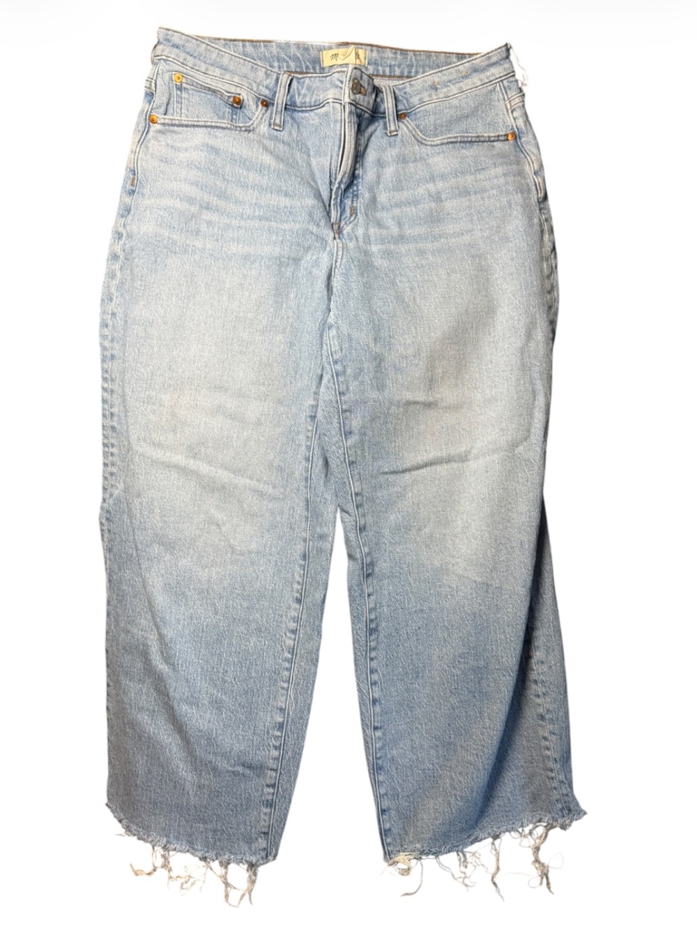 Madewell THE CURVY PERFECT VINTAGE
WIDE-LEG CROP JEAN 32 - Picture 2 of 8